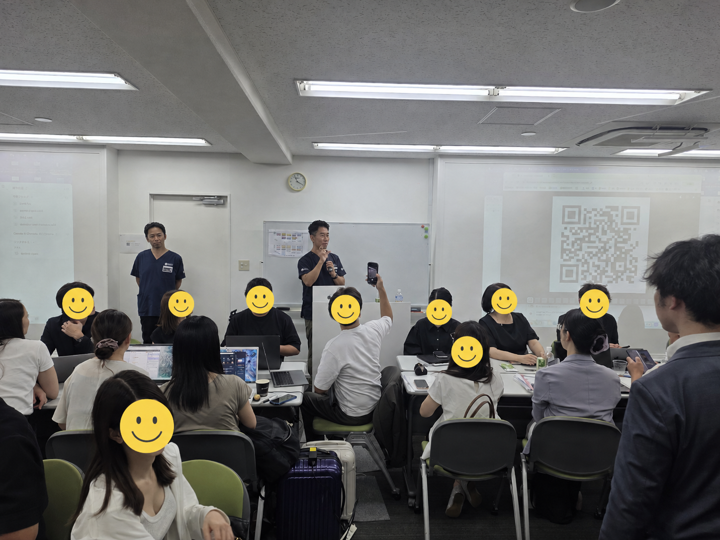 ワークショップ中の会場風景